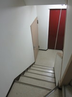 階段のアプローチ